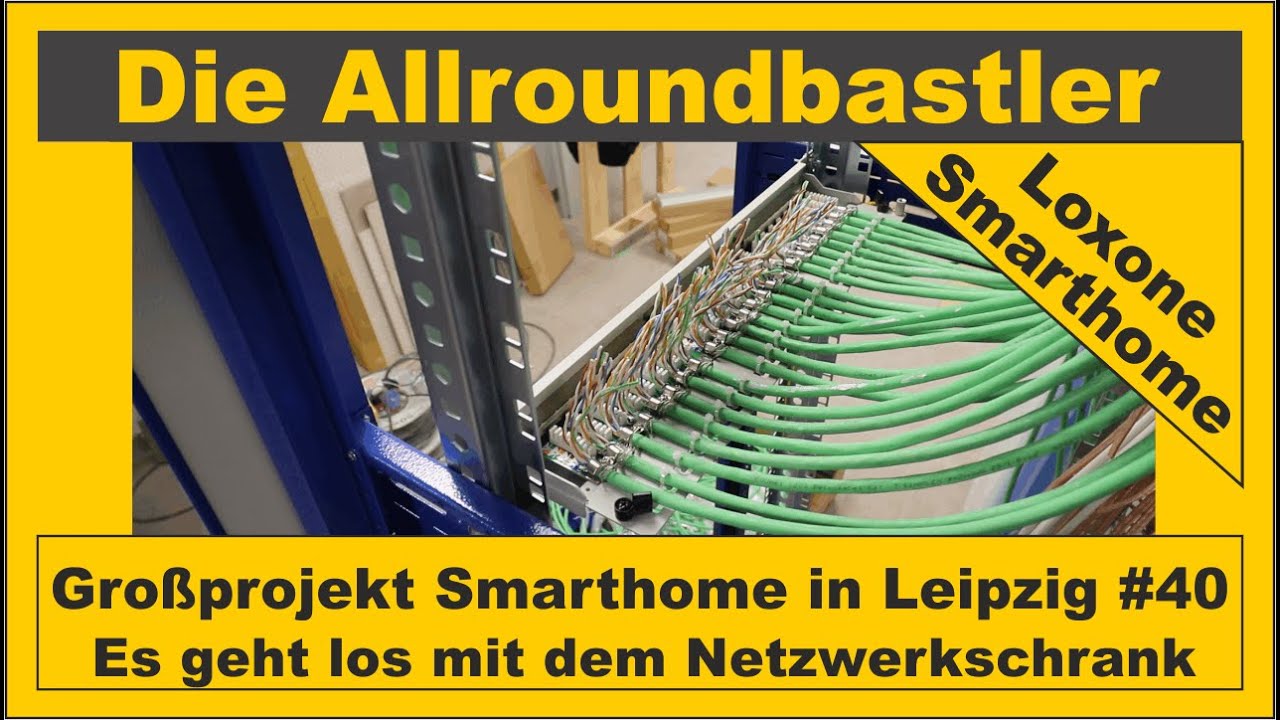 Großprojekt Smarthome in Leipzig #40: Netzwerkschrank