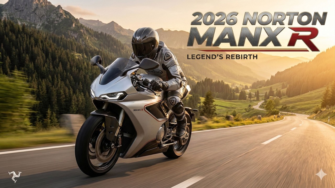 Обзор Norton Manx R 2026 года: британский аристократ супербайков мощностью 206 лошадиных сил.