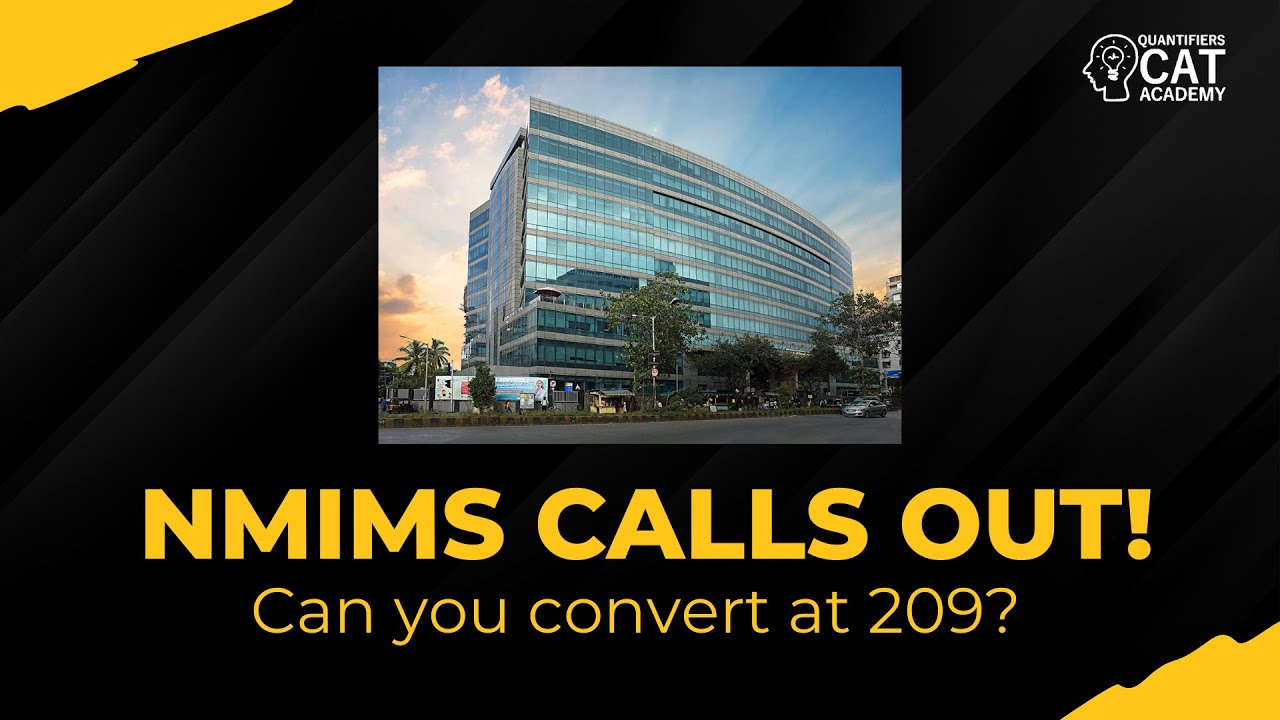 NMIMS Calls out - can you convert at 209? Safe score to convert!