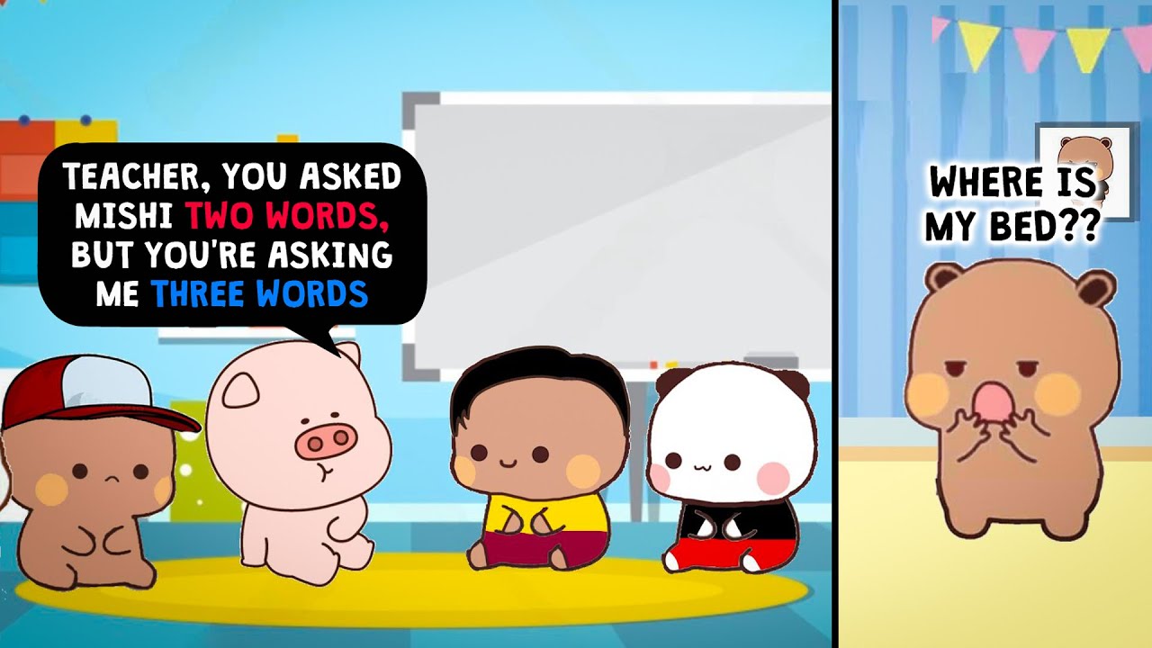 #BDC621 ▶Bubu Dudu making ROOM for Mishi😍Daabu Got Surprised😐| bubu dudu cuties | 3d Animation
