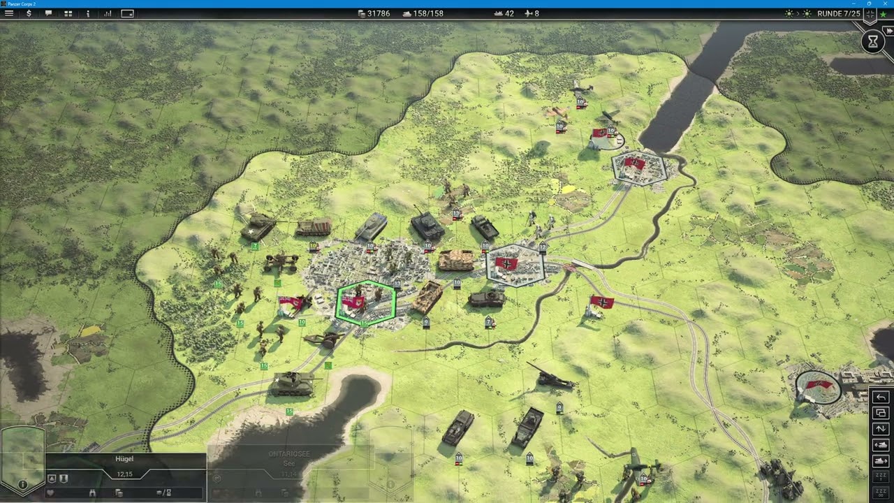 PanzerCorps 2 - Map 20 USA Teil 2 von Wildthing