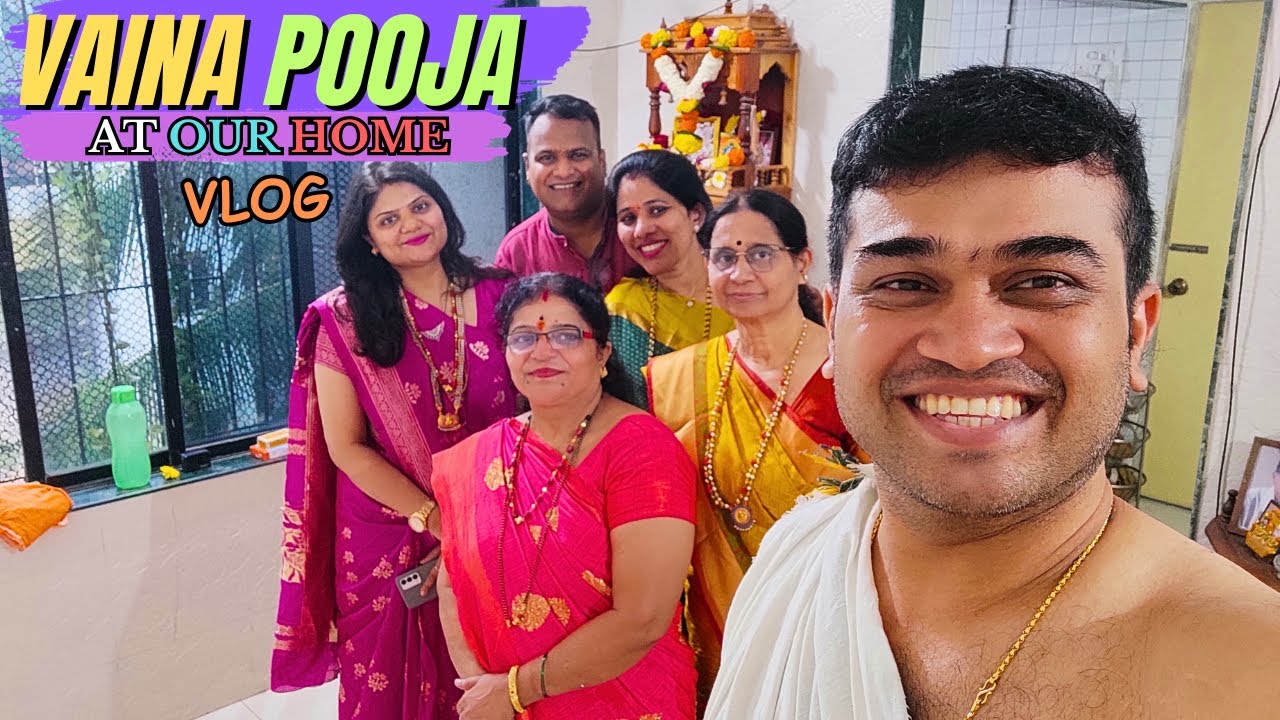 Viana Pooja Gauri Pooja 2023 At Home | Konkani Family | GSB Food Life Style | Ganesh Kini Vlogs