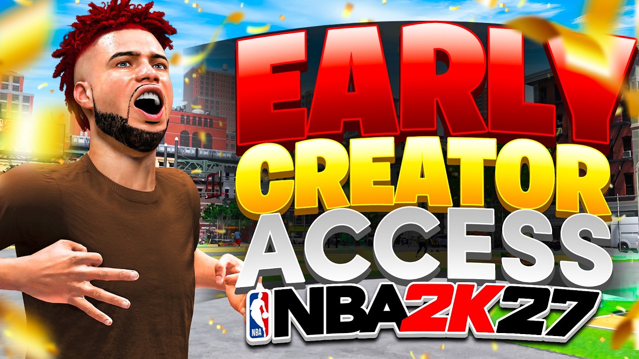 🚨NBA 2K27 EARLY ACCESS! MAKING 1ST BUILD + PLAYING 1ST PARK GAMES LIVE!