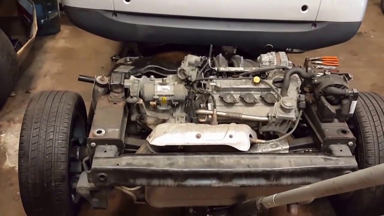 Smart Fortwo Engine and Cradle Swap 2012 into a 2008