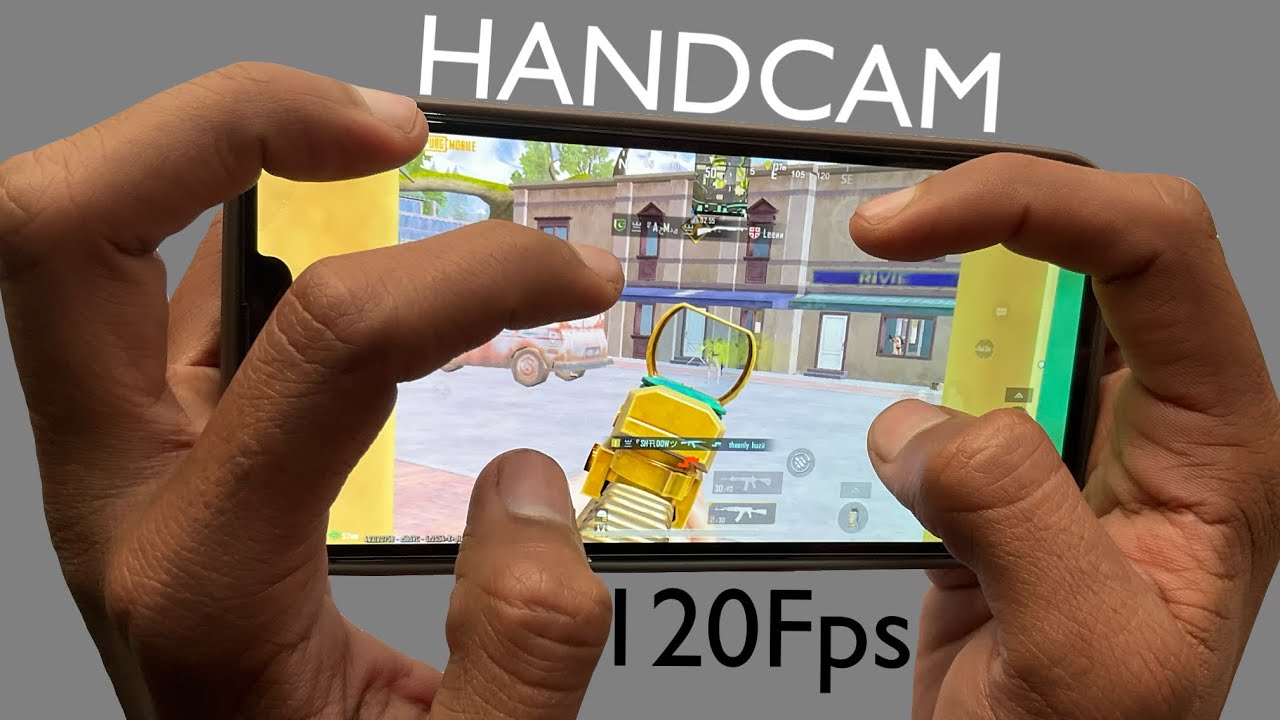 iPhone 13 Pro 120Fps Handcam Test Smooth Gameplay in PubgMobile