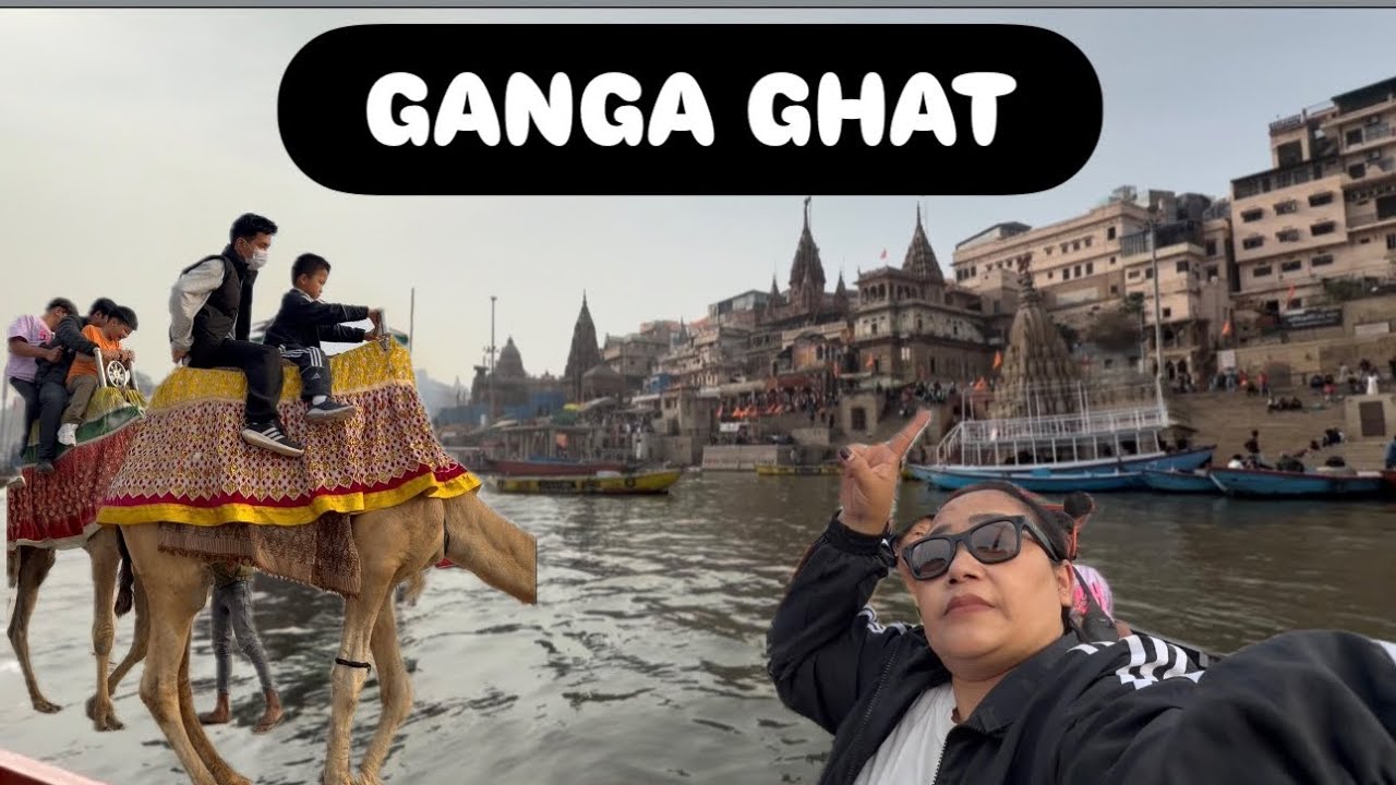 VARANASI GANGA GHAT WITH NEW CHOEDOK LA #tibetanvlogger #pilgrimage #gangaghat #tsethar