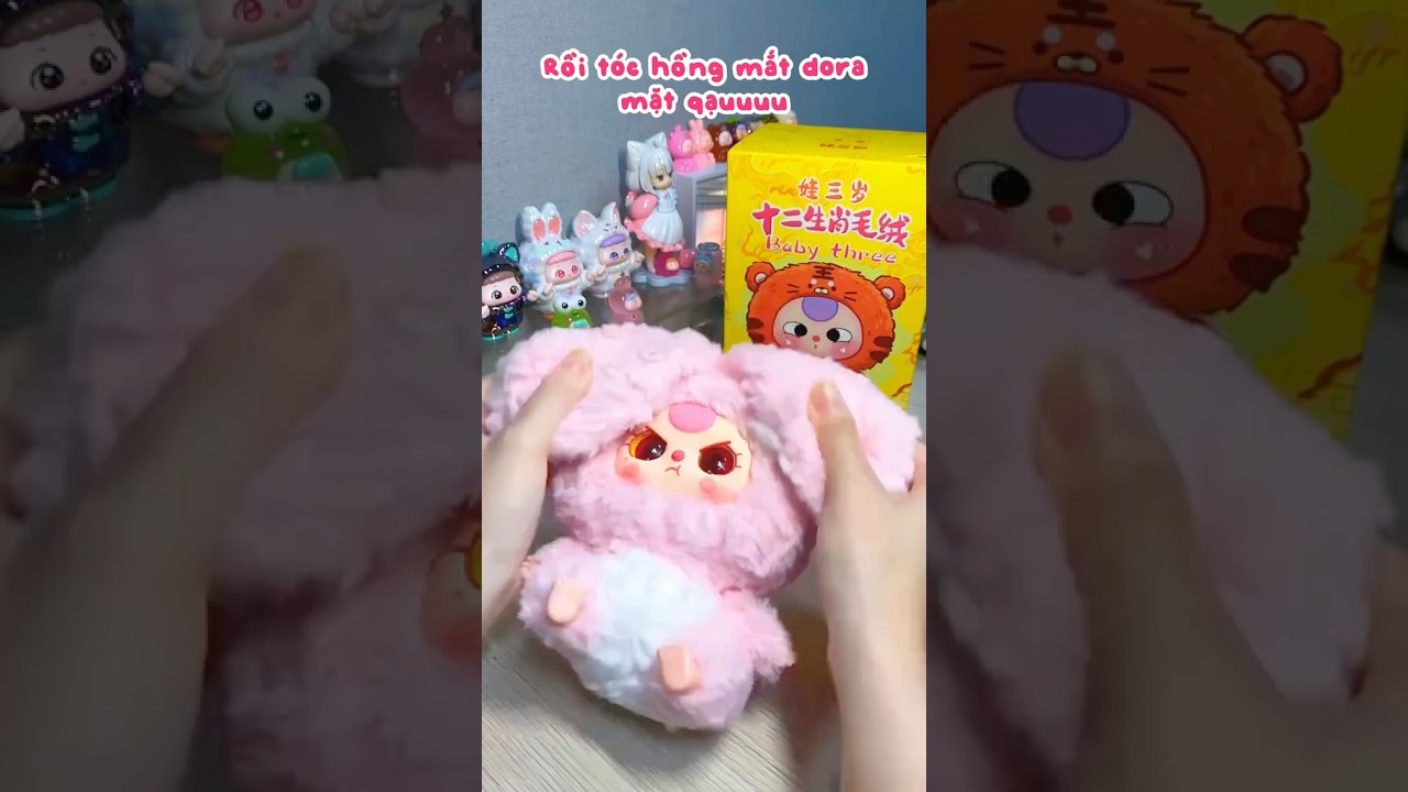 Unbox Baby Three 12 con gi&aacute;p Xinh Xỉu #babythree #unboxing