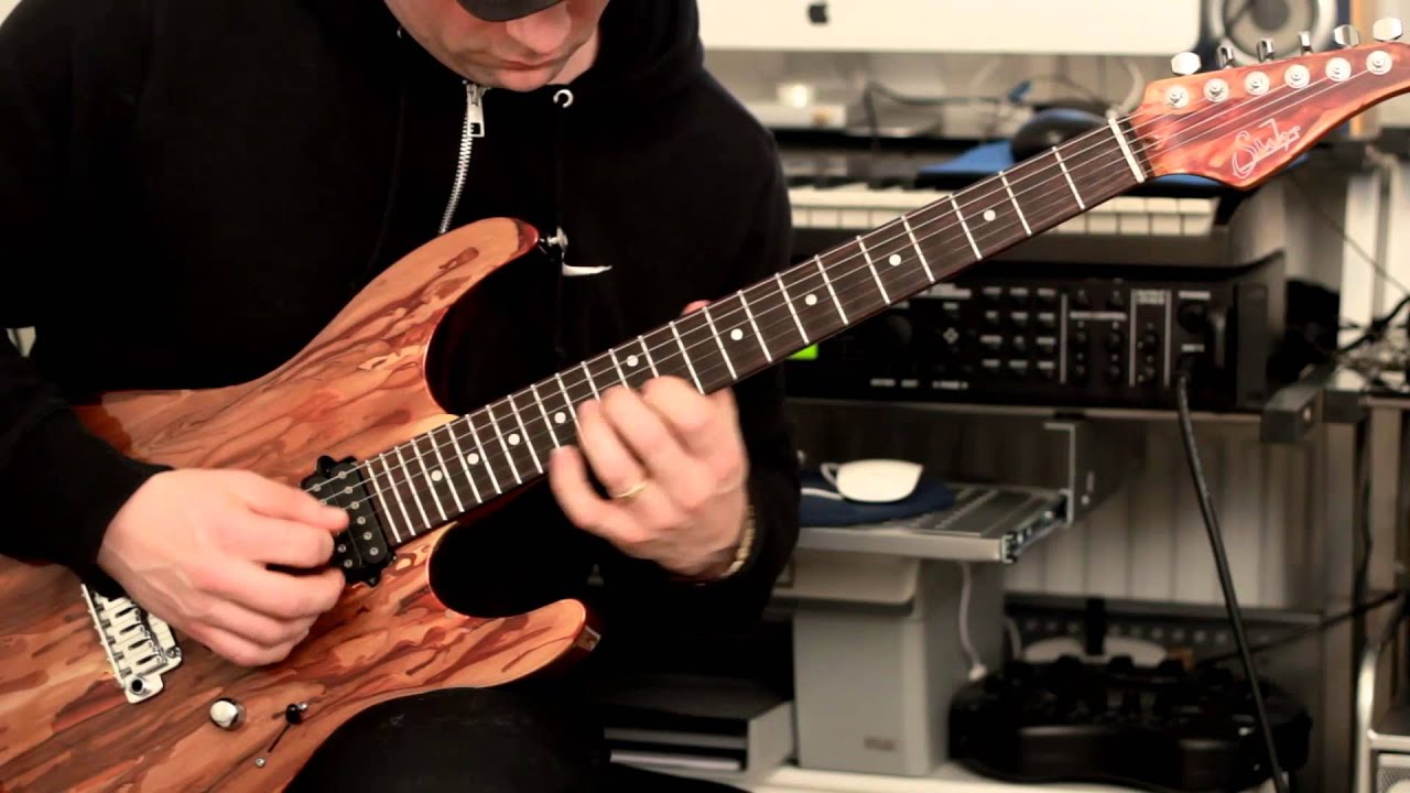 J.S.Bach: E Major Prelude - Electric Guitar (Hybrid Picking technique)