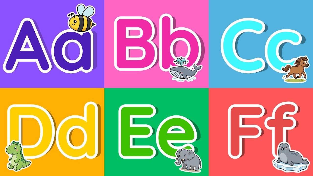 ALFABETO COMPLETO A a Z | Aprenda as Letras com Imagens Reais | Alfabetização Infantil
