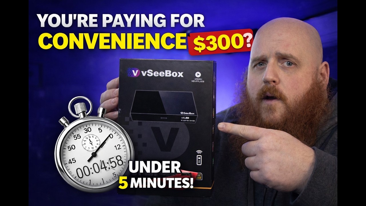 Настройка vSeeBox V6 Plus менее чем за 5 минут | 300 долларов за удобство?