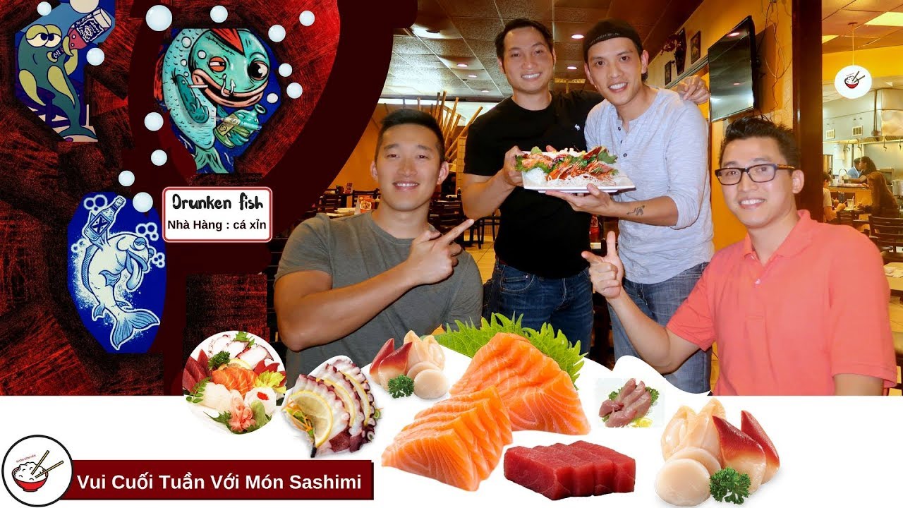 Vui Cuối Tuần Với Món Sashimi