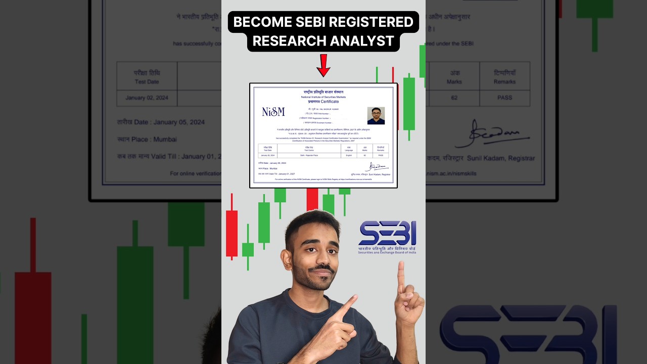 How to Become SEBI Registered Research Analyst 💹