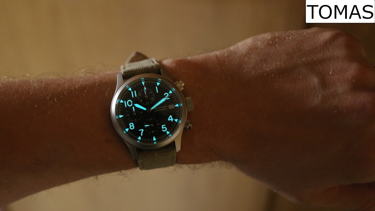 Militado 12h chronograph ML1868KF from AliExpress