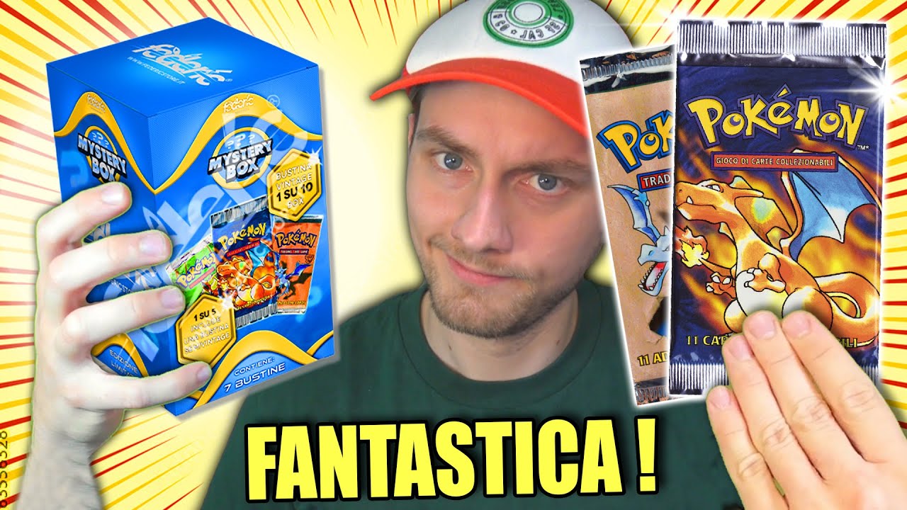 Ho comprato la NUOVA MYSTERY BOX di bustine Pokèmon di FEDERIC...ed è FANTASTICA ! Pull enorme.