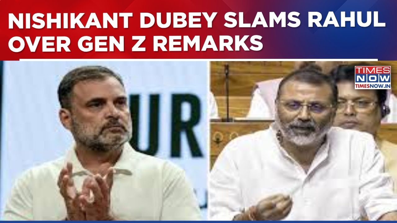 Rahul Gandhi Alleges NDA 'Stole Elections'; BJP MP Nishikant Dubey Hits Back Over Gen Z Remarks