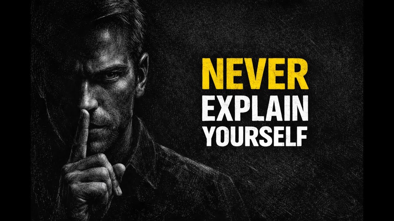 Why You Look Weak When You Explain Yourself