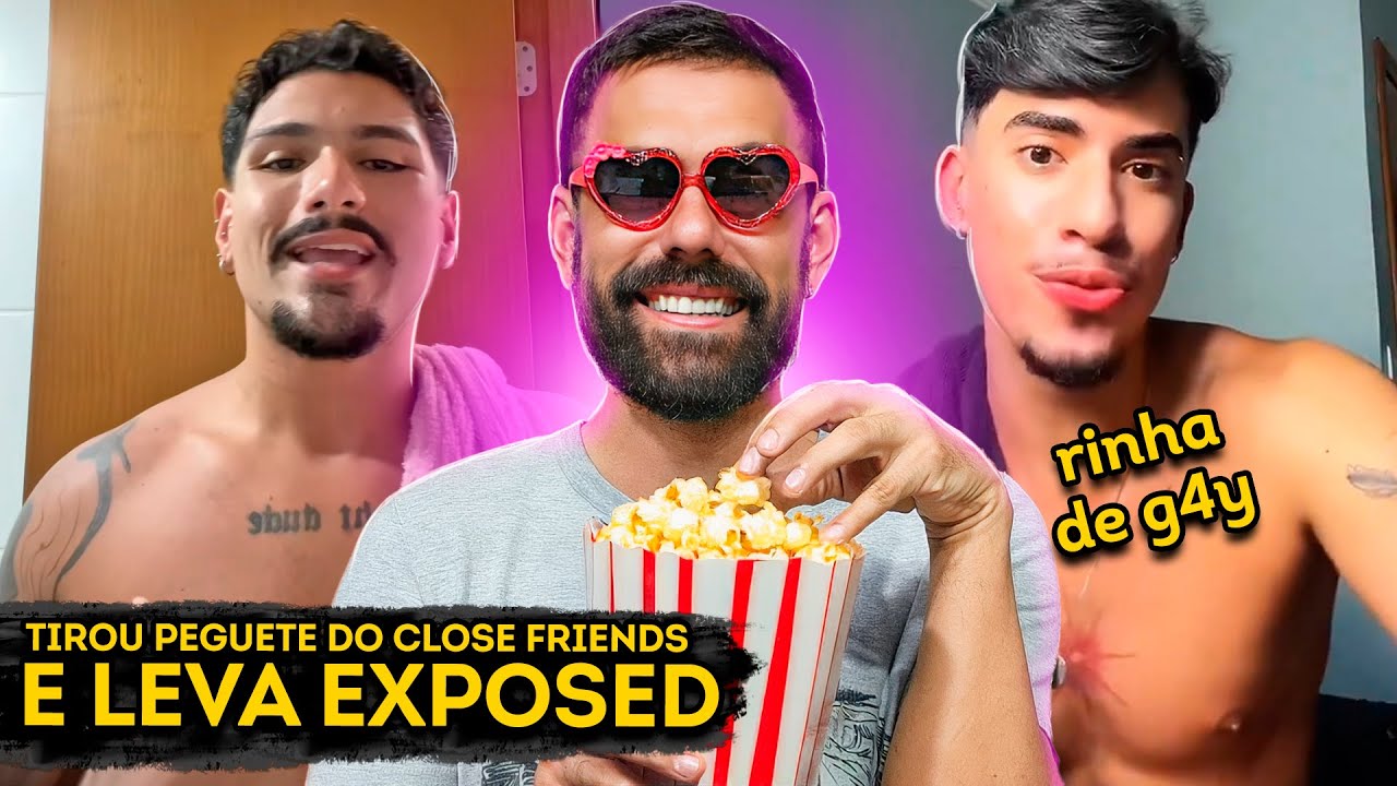 GAY RECLAMA DE ATITUDE DO EX E RECEBE RESPOSTA NA CARA