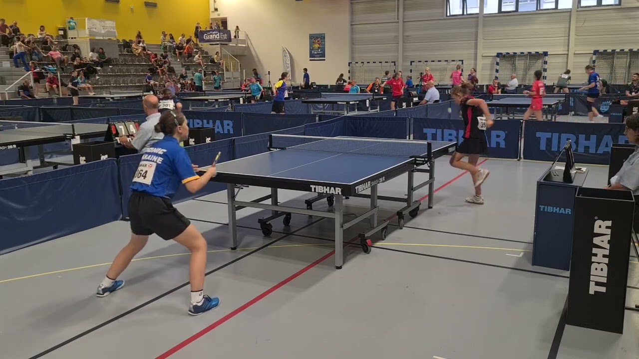 KRYVOSHEIA Polina - HASEK Esther Eurominichemps 2023
