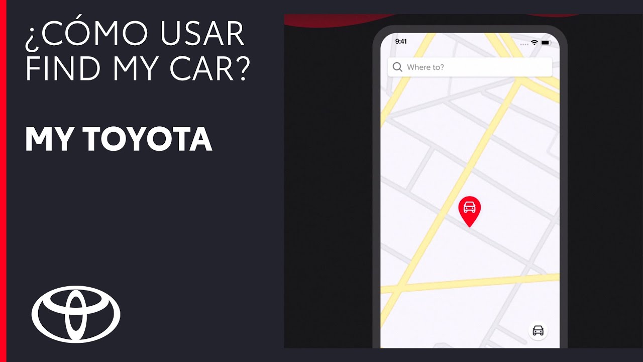 Funcionalidad 'Encuentra mi coche' | My Toyota App