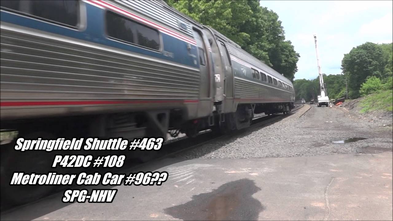 Amtrak Train Spotting @ Norton Ln Crossing In Berlin CT (With Cool Vermonter Consist)