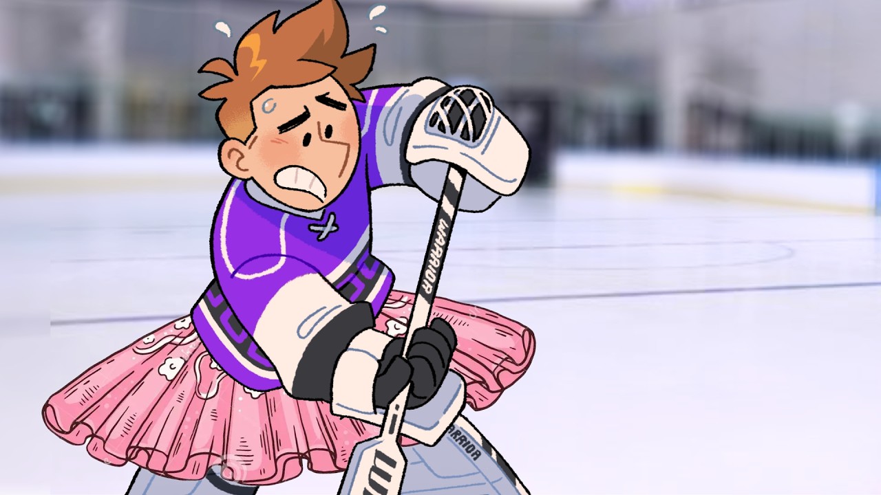 ✨ HOCKEY PLAYER LEARNS TO FIGURE SKATE ✨