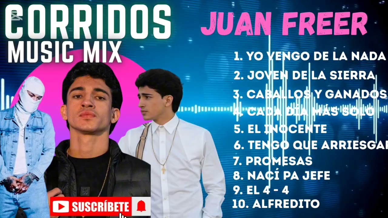 Mix Juan Freer - Corridos belicos - mejores m&uacute;sicas de @juanfreer m&aacute;s escuchados 2025 #music MX
