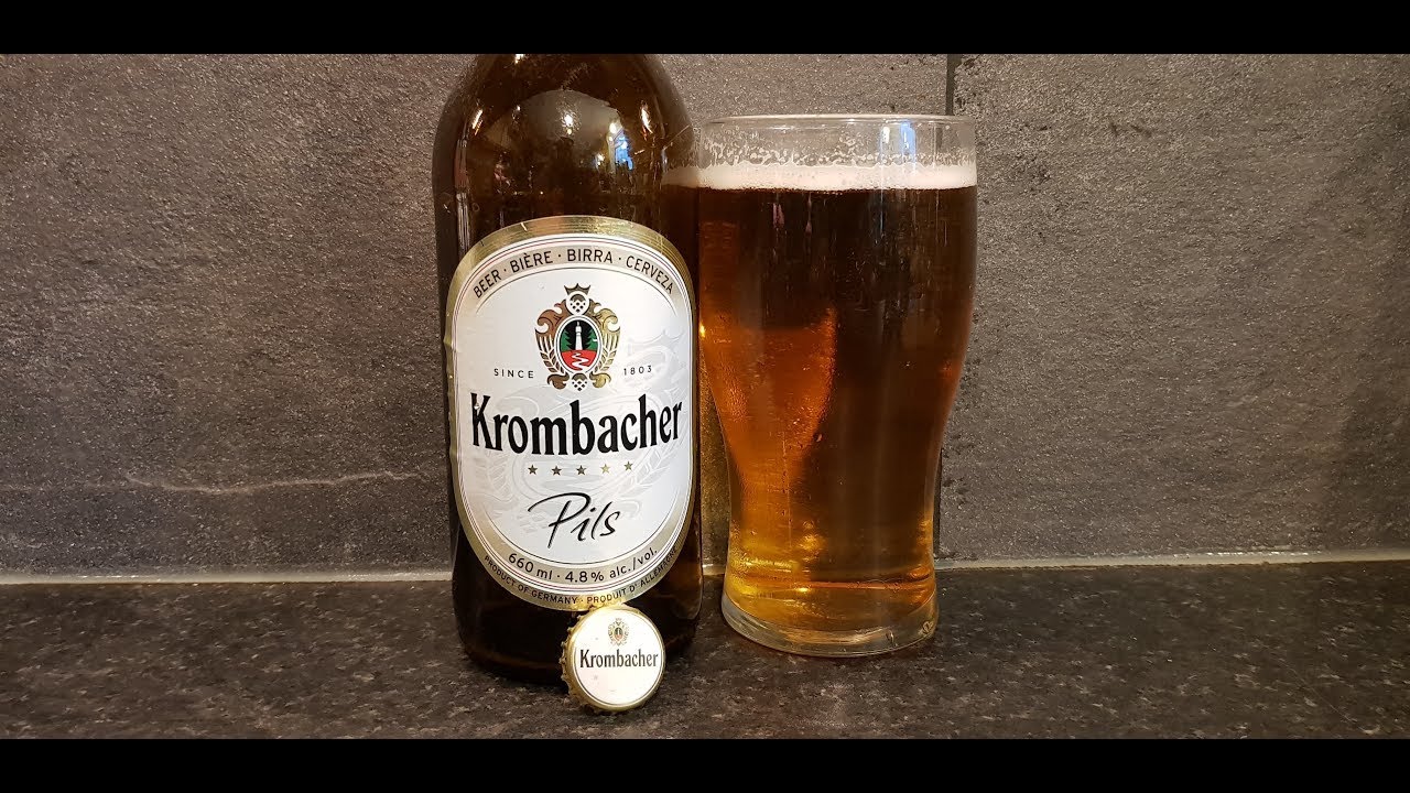 Krombacher Pils By Krombacher Brauerei | German Bier Review