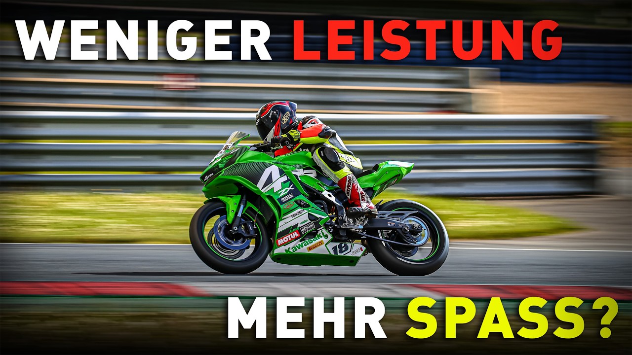 #143: Kawasaki Ninja ZX-4RR Cup Motorrad - Weniger Leistung mehr Spaß?