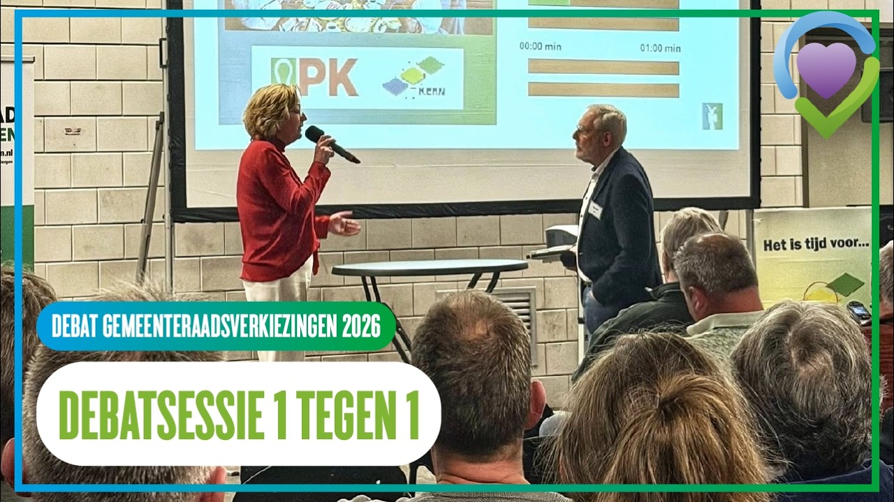 Debat Dorpsraad Nieuw Bergen 2026 | Debatsessie 1 op 1
