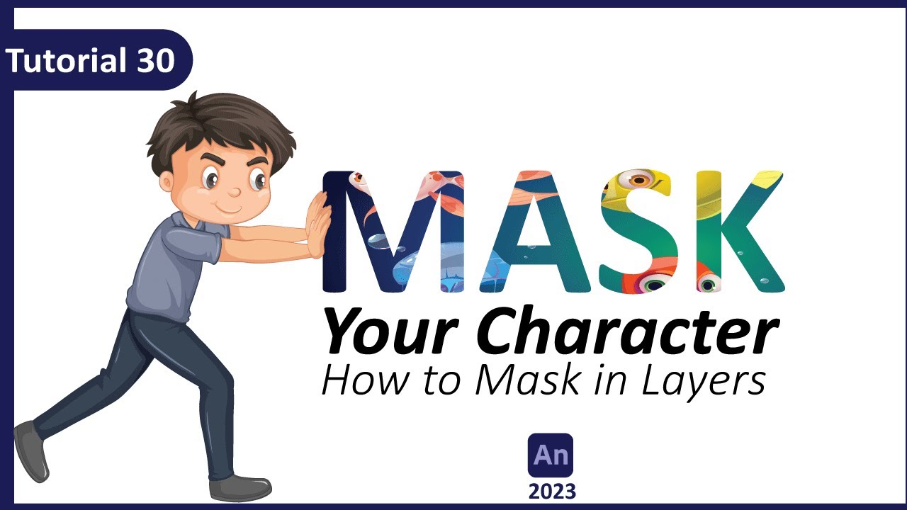 Adobe Animate CC 2023: Masking for Character Animation | Hindi + Urdu