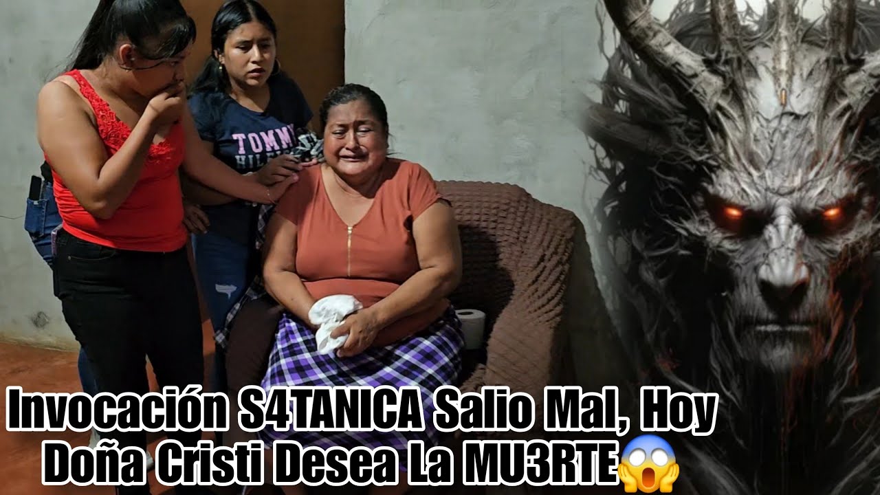 Llorando Del Terror Encontramos A Doña Cristi En Su Casa, Seres DIAB0LIC0S La Atormentan😱