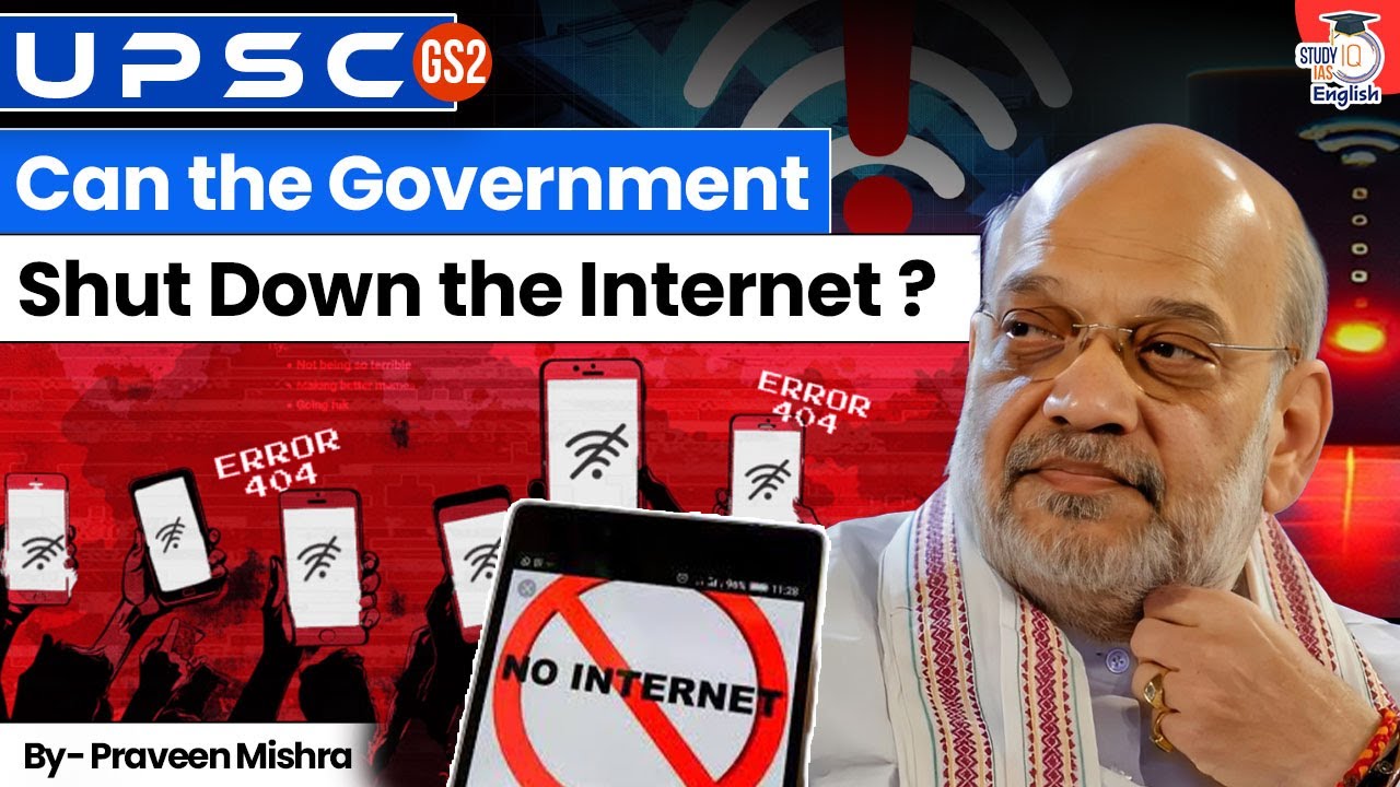 Can the Government Shut Down the Internet? Anuradha Bhasin vs Union of India Explained! | StudyIQ