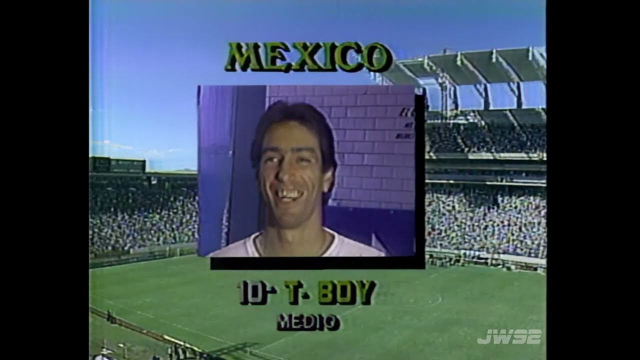 1985.11.17 México 1 - Argentina 1 (Partido Completo 60fps - Amistoso Internacional)