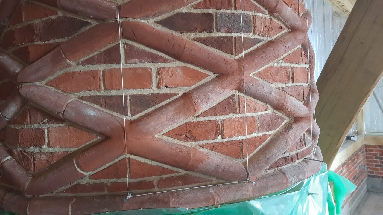 the fine art of brickwork - Diamond Ribbed Fireplace