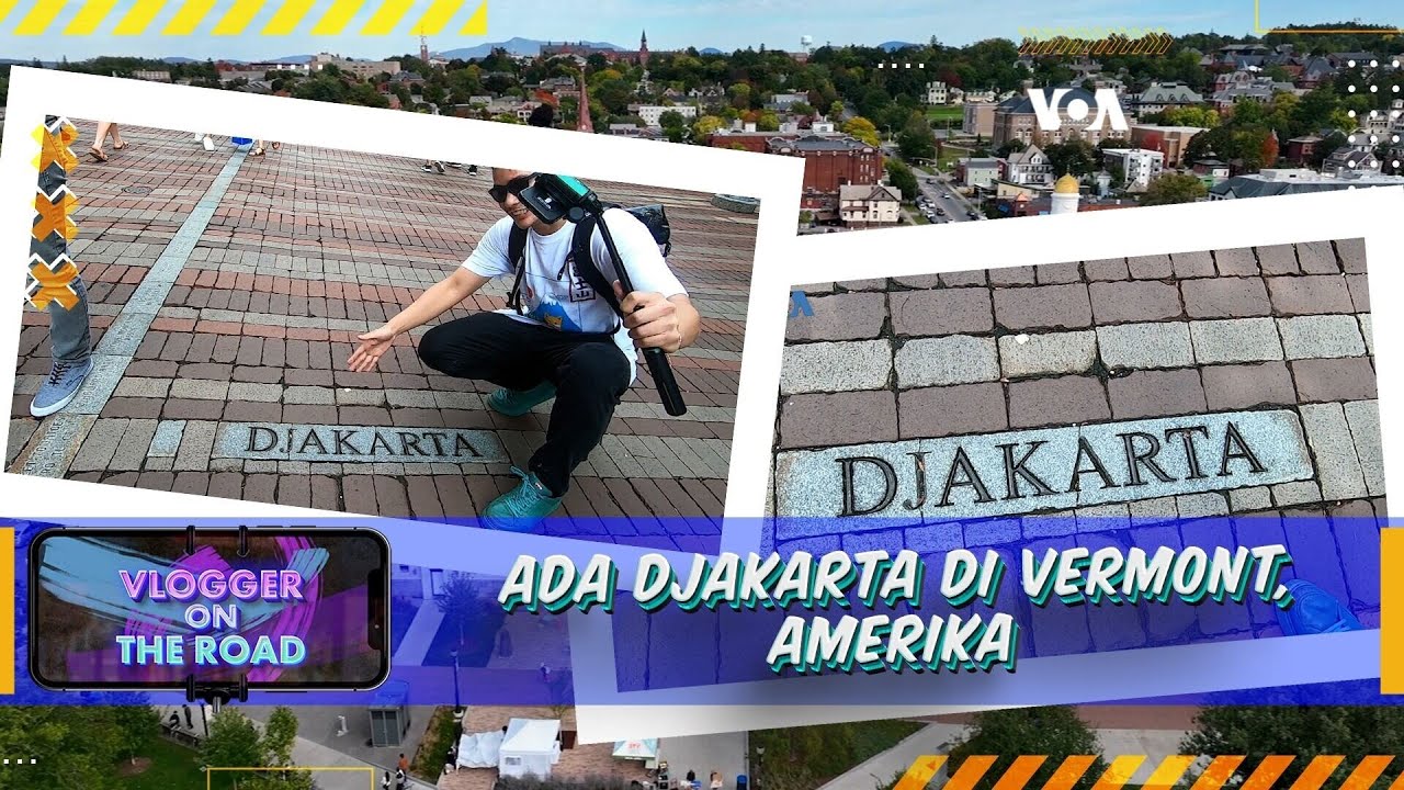 Vlogger on The Road: Ada Djakarta di Vermont, Amerika