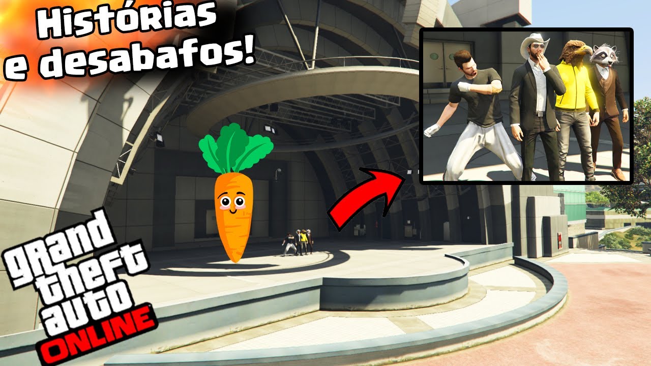 GTA V - O MELHOR VÍDEO! Estreamos o PALCO do GTA!