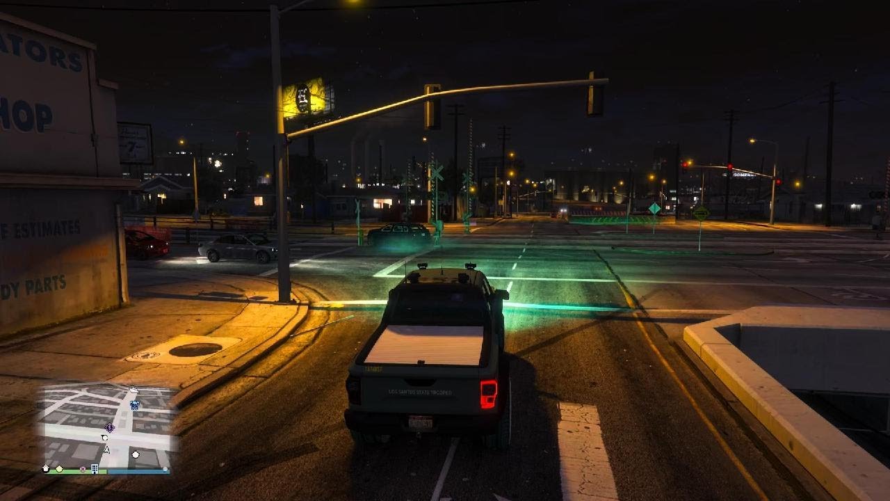 Grand Theft Auto V 2025 Epic Police Chase