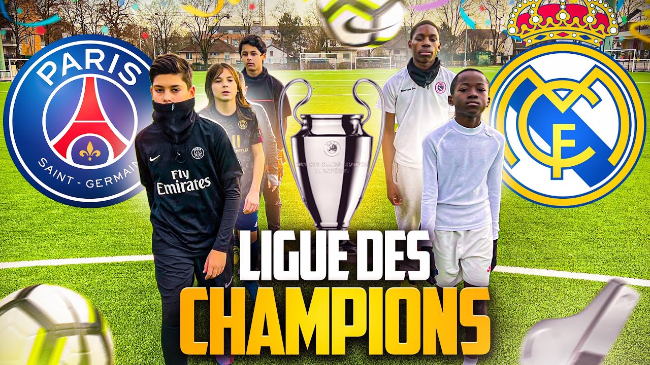 PSG VS REAL MADRID ( MESSI MBAPPE VS BENZEMA VINICIUS) Ligue des champions !