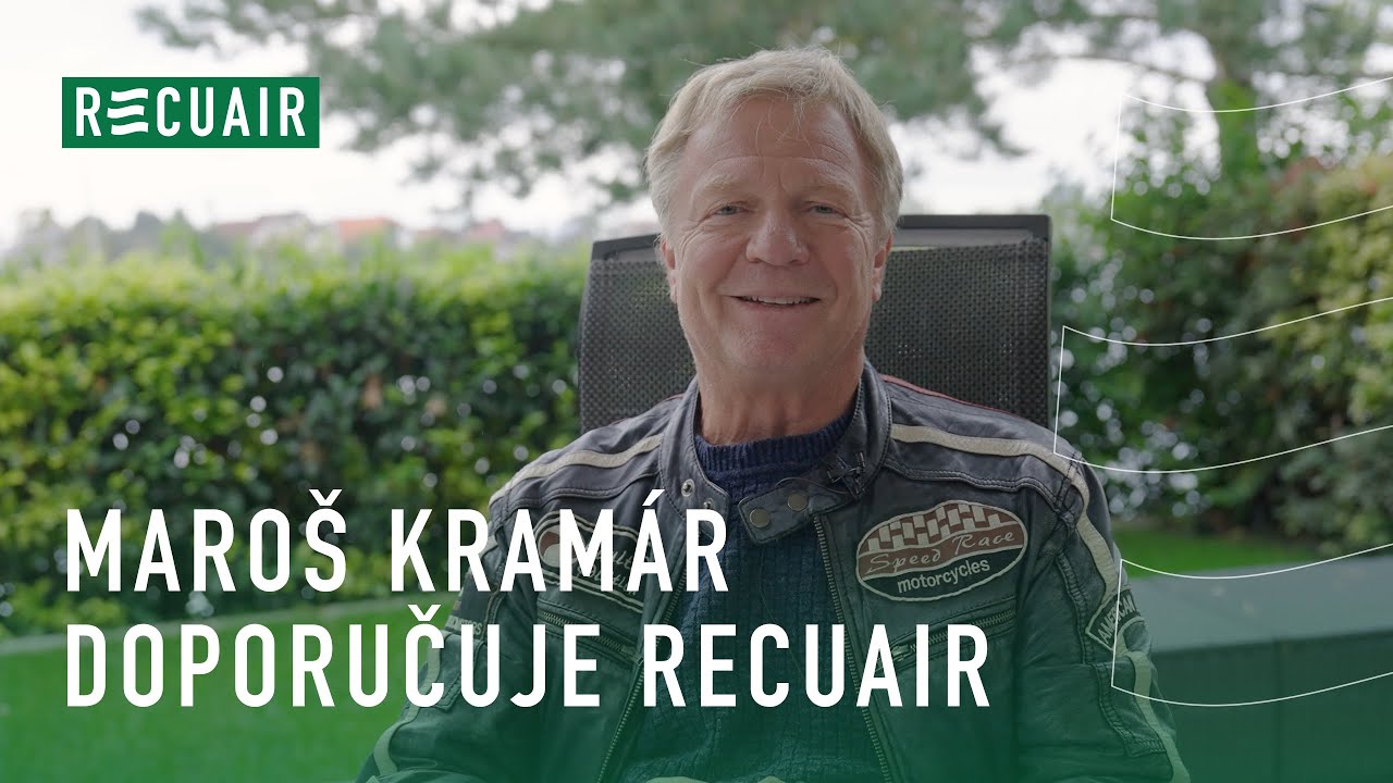 Maroš Kramár doporučuje Recuair