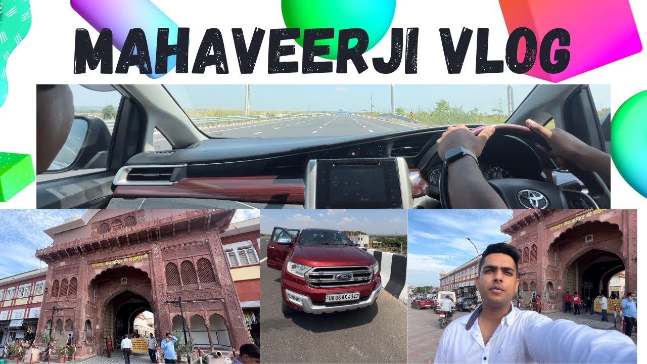 Delhi to Mahaveerji | Road trip | Happy Janmashtami🙏🏻