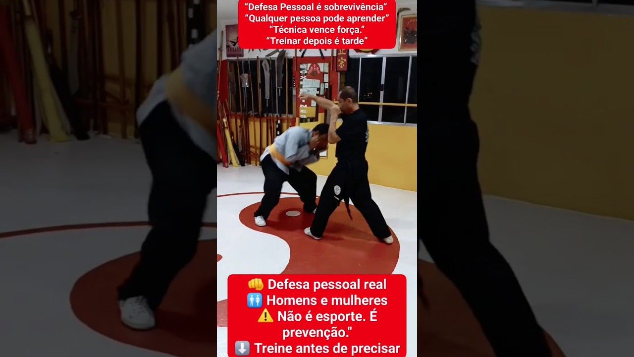 Técnicas de escape usando Chin Na e arremesso  