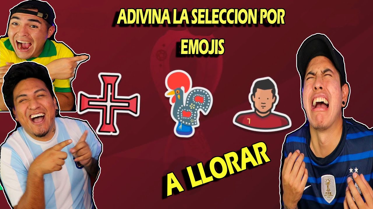 POR FIN GANAMOS A PAPI EDSON !! Adivina la SELECCION por EMOJIS !! SE PONE A LLORAR POR EL CASTIGO!!