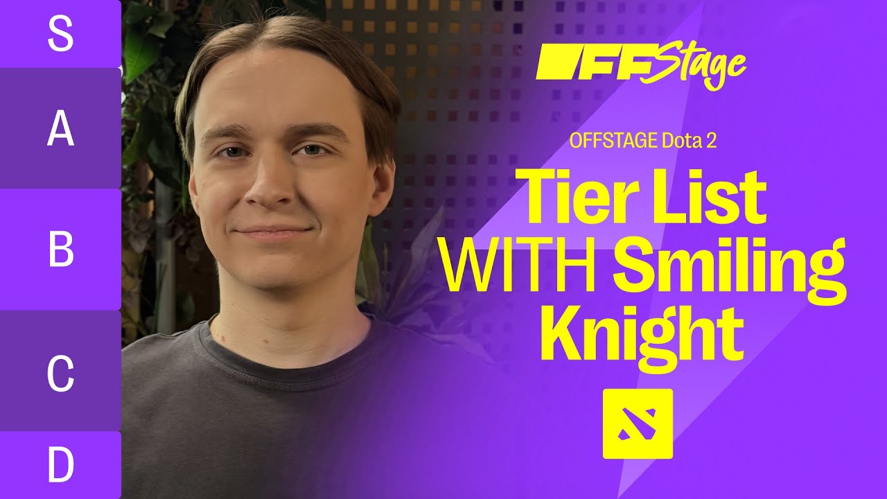 Smiling Knight выбирает лучших и худших СНГ-игроков в Доту | OFFSTAGE Tier-list