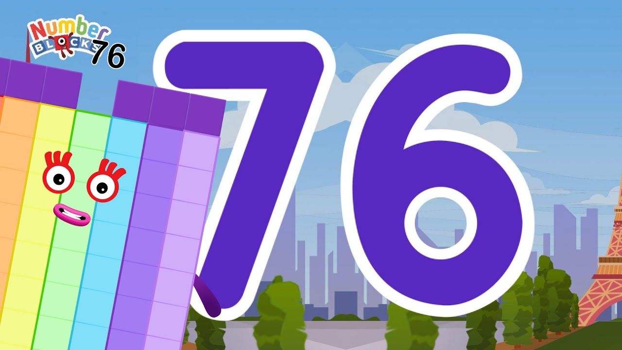Numberblocks Magic Run 76 - Numberblocks 76 Adventure | Number Explore