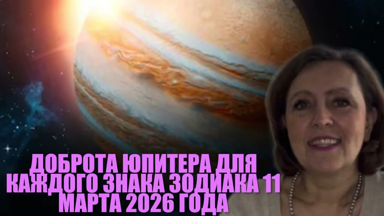 👌👌Не упустите влияния Юпитера в среду 11 марта 2026 года 👌👌