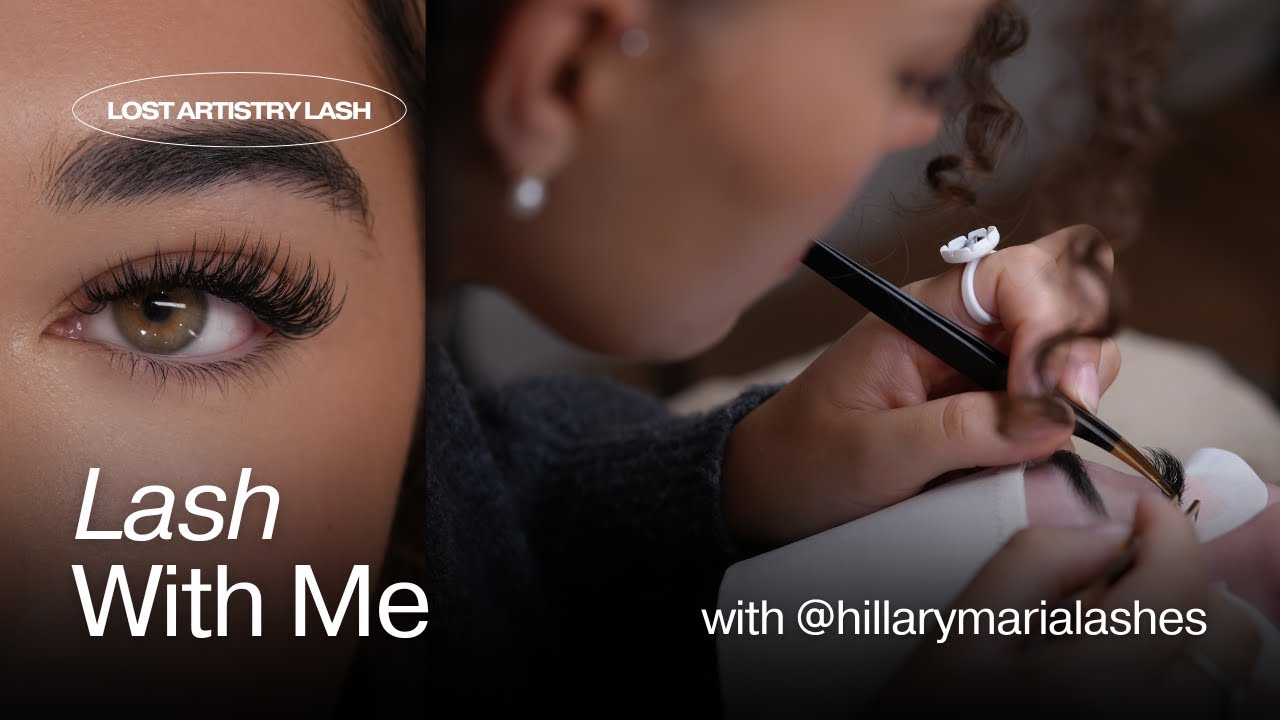 Create the Perfect Wet Set With Me | Easy Natural Lash Mapping