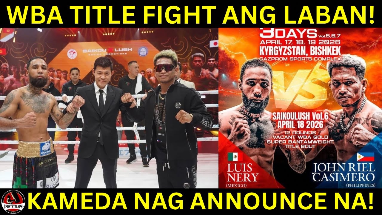 Casimero WBA Title Fight ang Laban kay Luis Nery! | Donaire PAPATULUGIN ni Masuda sa Linggo