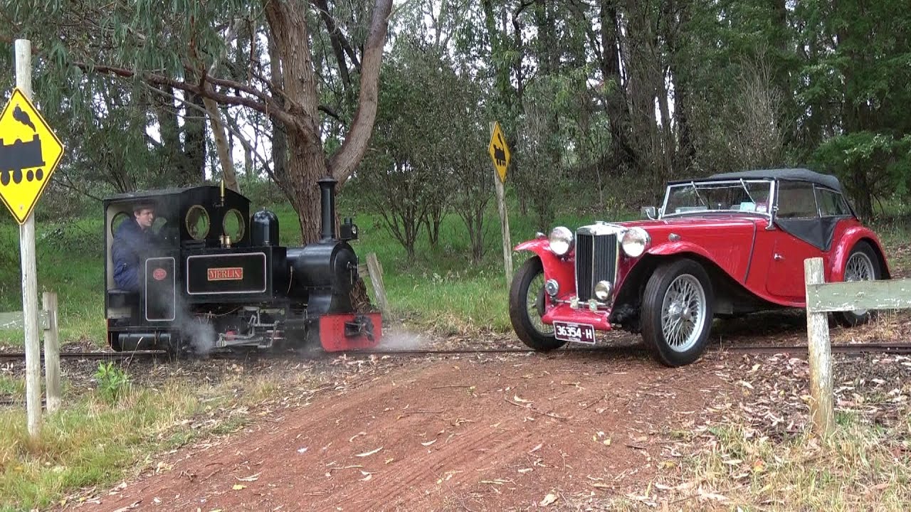 MG Car Club visits the Lynton railway