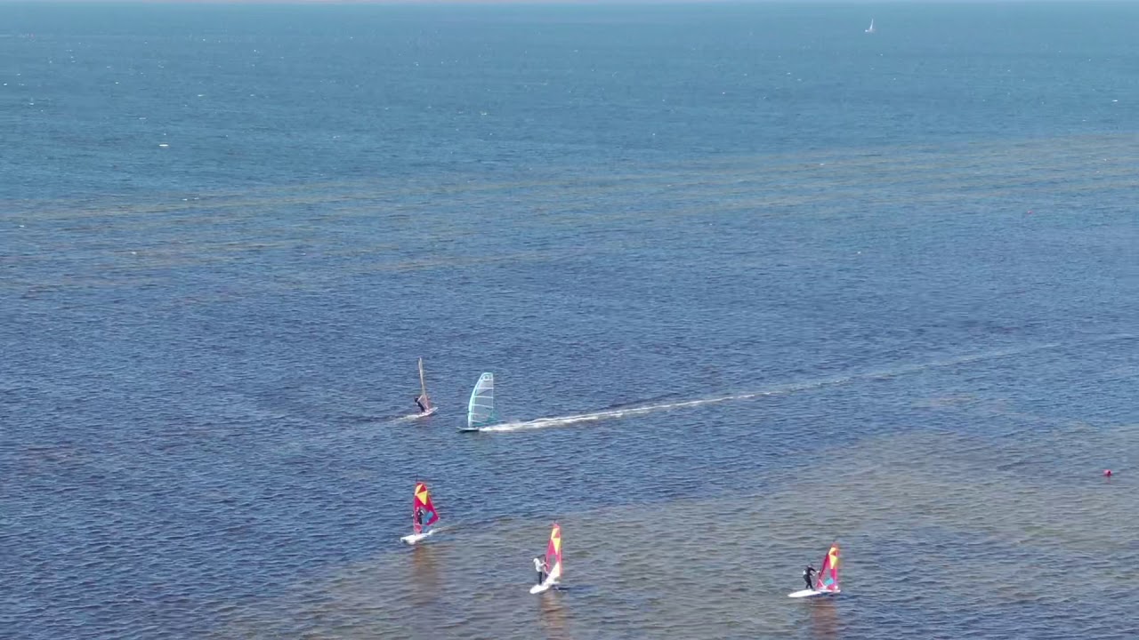 Windsurfen auf Rügen im Juni 2020