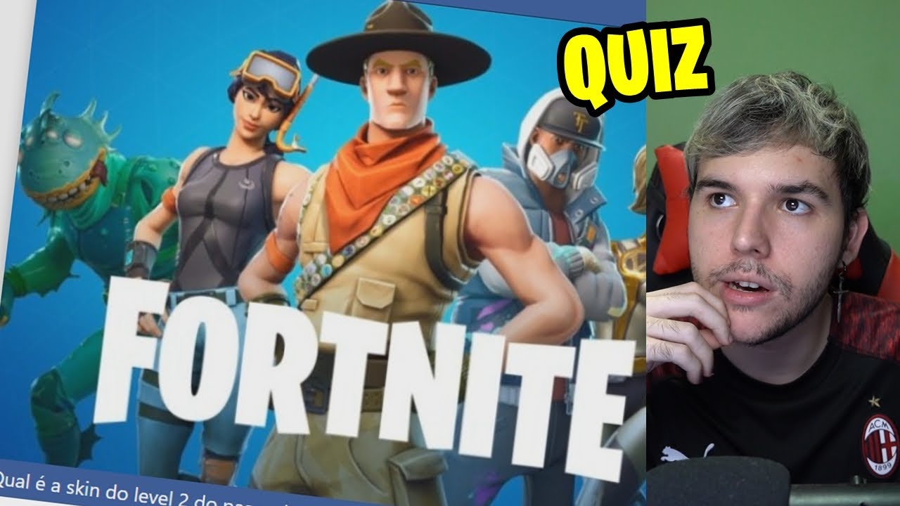 FAZENDO QUIZ DE FORTNITE !!! (wow)